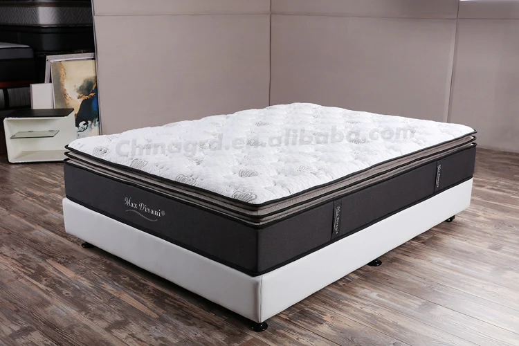 style américain de luxe chambre À coucher matelas doré poche