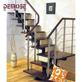 Space Saving Wood Tread Spiral Staircase With Single Stringer Wrought Iron Stair Handrail Buy Space Saving Wood Tread Staircase Spiral Staircase With Single Stringer Wrought Iron Stair Handrail Product On Alibaba Com