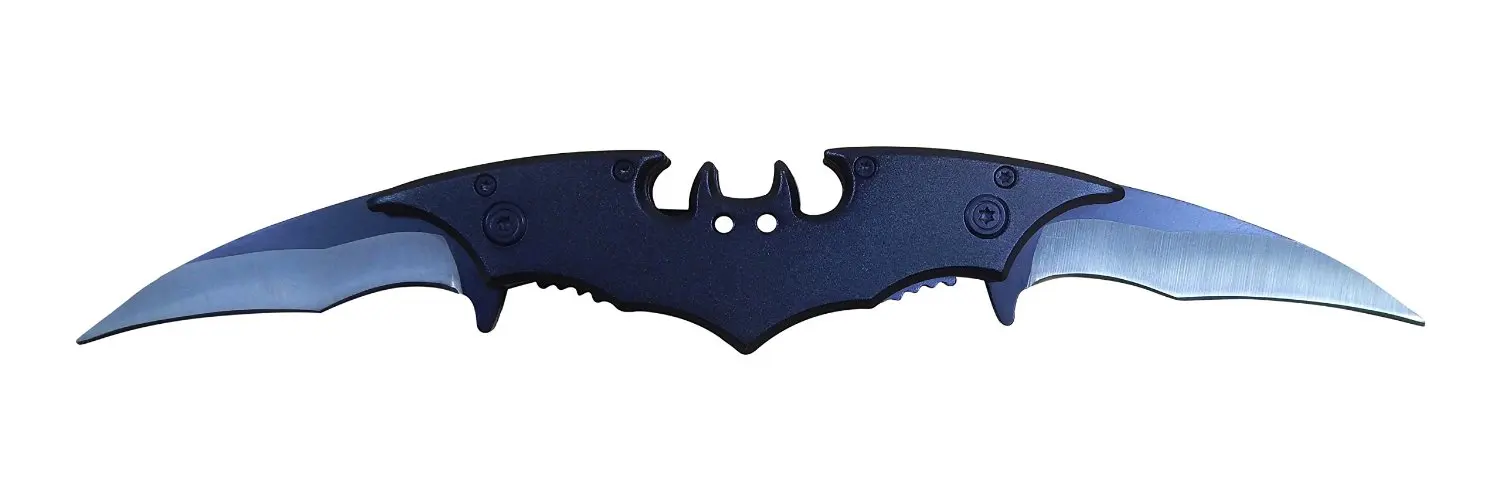 Buy Batman Knife Dual Blades Folding Blade Spring Assisted Black 11 New Style In Cheap Price On Alibaba Com