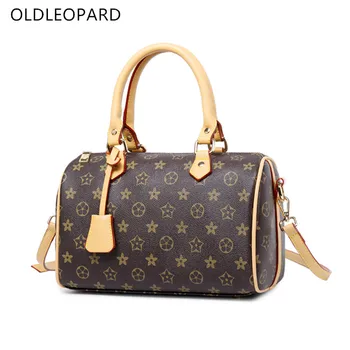 Vintage Style Flower Printed Genuine Cow Leather Womens Handbags And Vintage Style Flower Printed Genuine Cow Leather Womens Handbags And Purses
