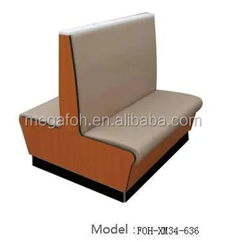 Fashion Double Sided Restaurant Banquette Booth Seating Sofa Foh Xm34 636 Buy Booth Seating Sofa Restaurant Banquette Double Sided Restaurant Sofa