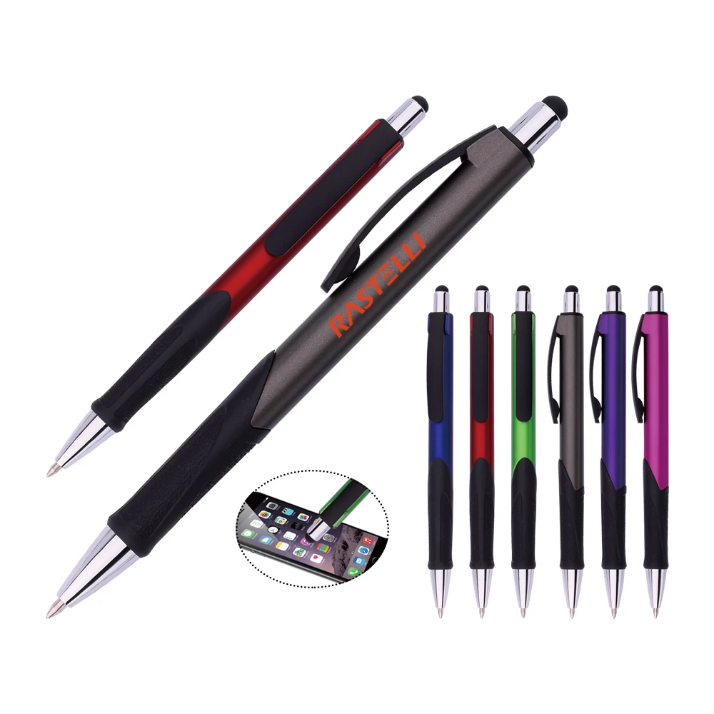 Office Stationery Smooth Fast Writing Pen Stylus Pen Plunger Action ...