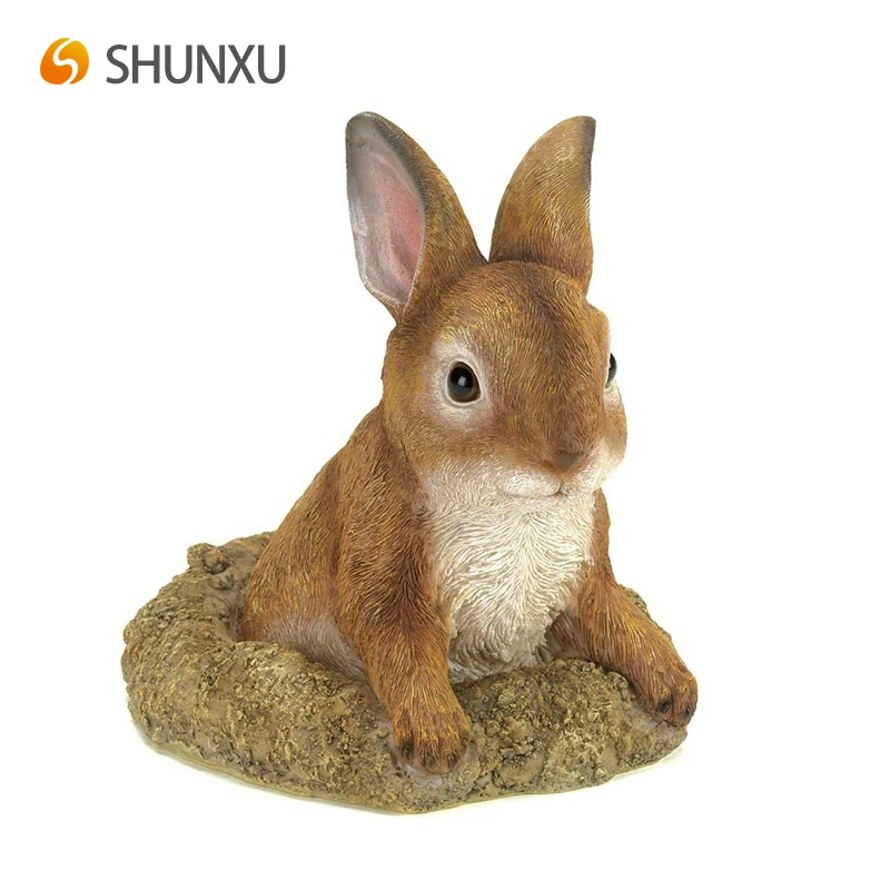 peter rabbit resin garden ornament