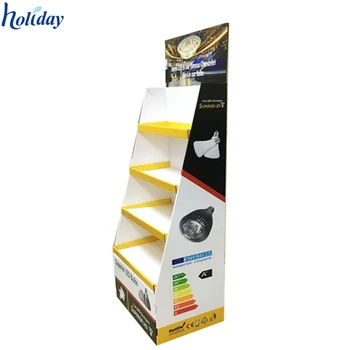 Led Bulb Cardboard Rack Case E Paper Counter Display Stand Led Bulb Cardboard Rack Case E Paper Counter Display Stand Design