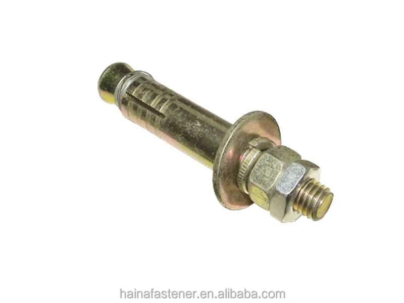 Double Threaded Wood Screws Expansion Anchor High Quality Sleeve Anchor