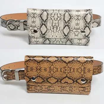 Womens Python Leather Belt Pack With Removable Waist Pouch Fashion Bags Bag Packs For Women Womens Python Leather Belt Pack With Removable Waist Pouch Fashion Bags Bag Packs For Women