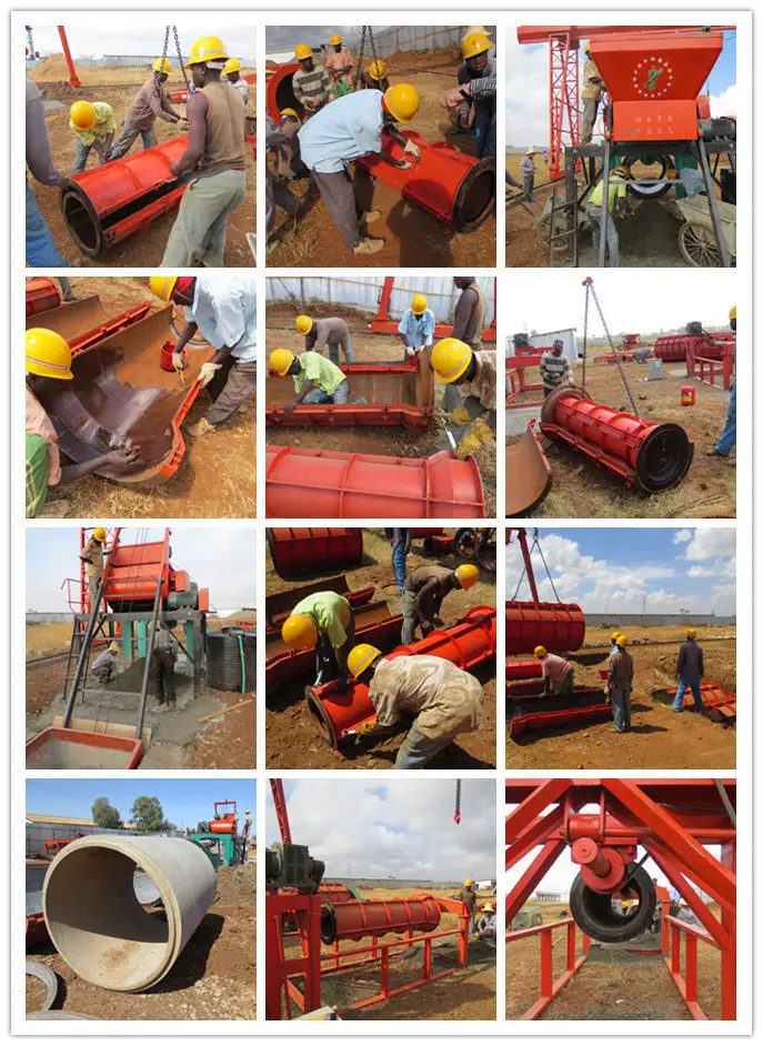 concrete pipe machine
