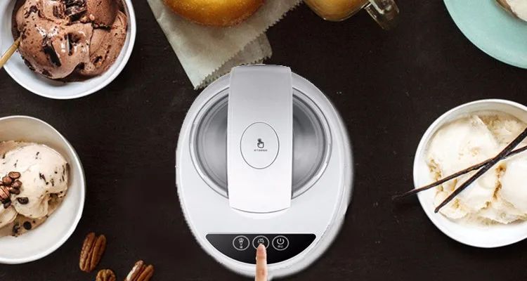 Thermoelectric cooling 1L smart Ice cream maker Ice cream machine