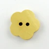 flower shape bamboo button