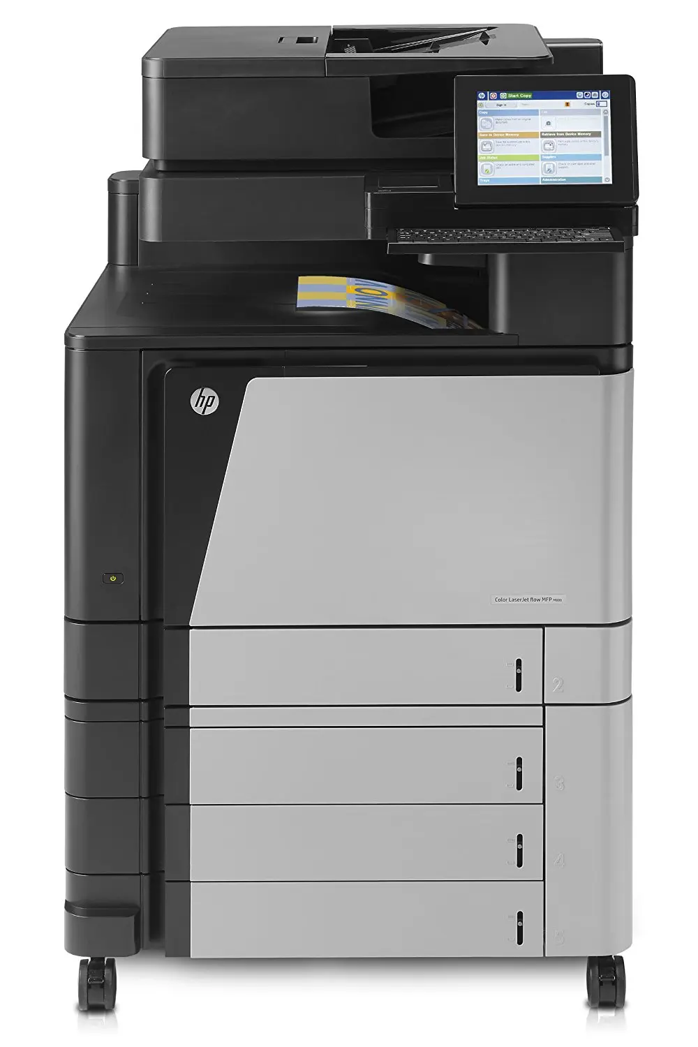 Get Quotations · HP Hp Color LaseRJet Enterprice Flow M880Z Colour Multifunctional Printer