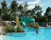 Outdoor summer camp FRP material fixed water slide