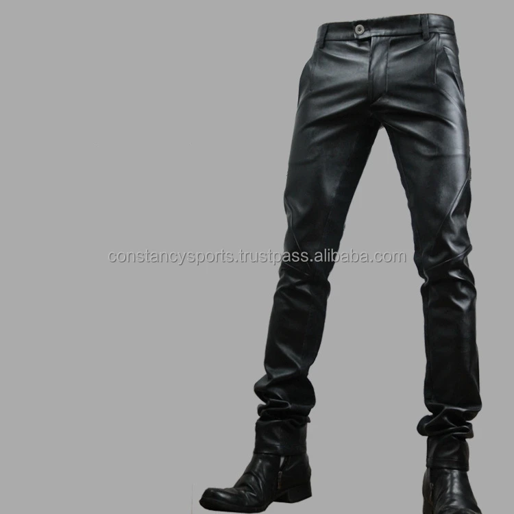 real leather pants