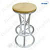 Round MDF and aluminum Bar Table for bar furniture bar stools