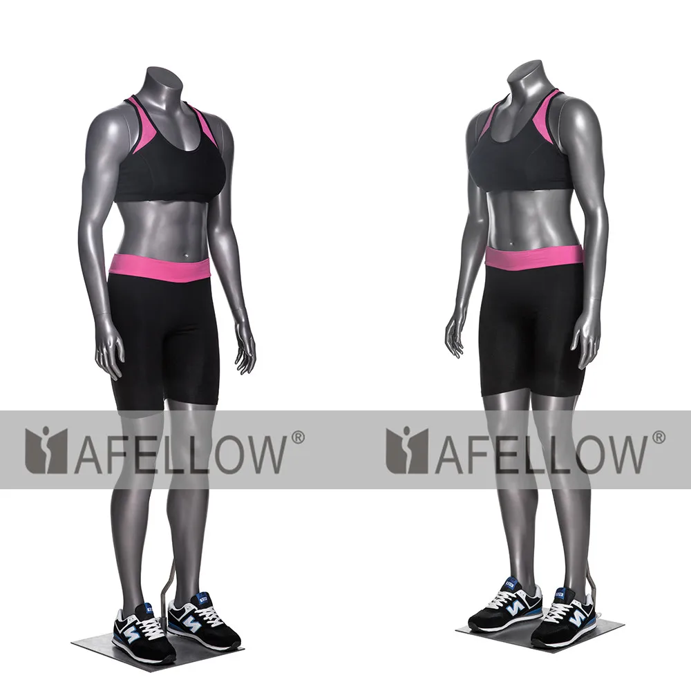 Big Muscle Mannequin Woman Headless Doing Sporting Woman Hef05 Buy