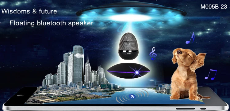 Levitating mini wireless bluetooth speaker with bluetooth V2.1+ EDR.jpg
