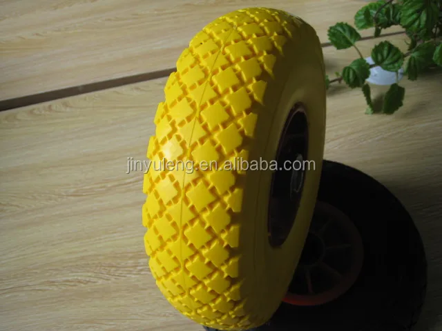 10"x3.50-4 PU foam wheel