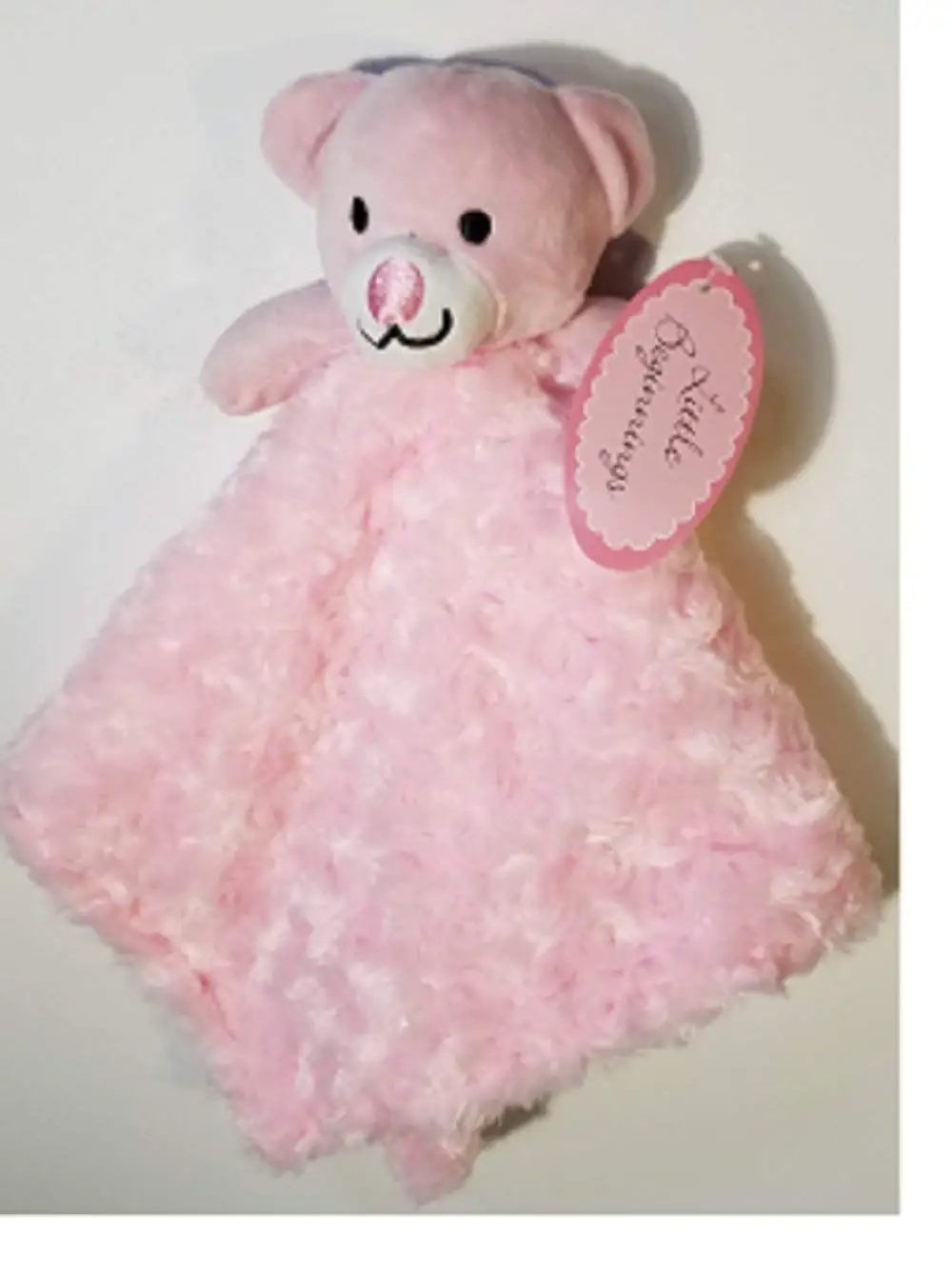 little beginnings pink bear
