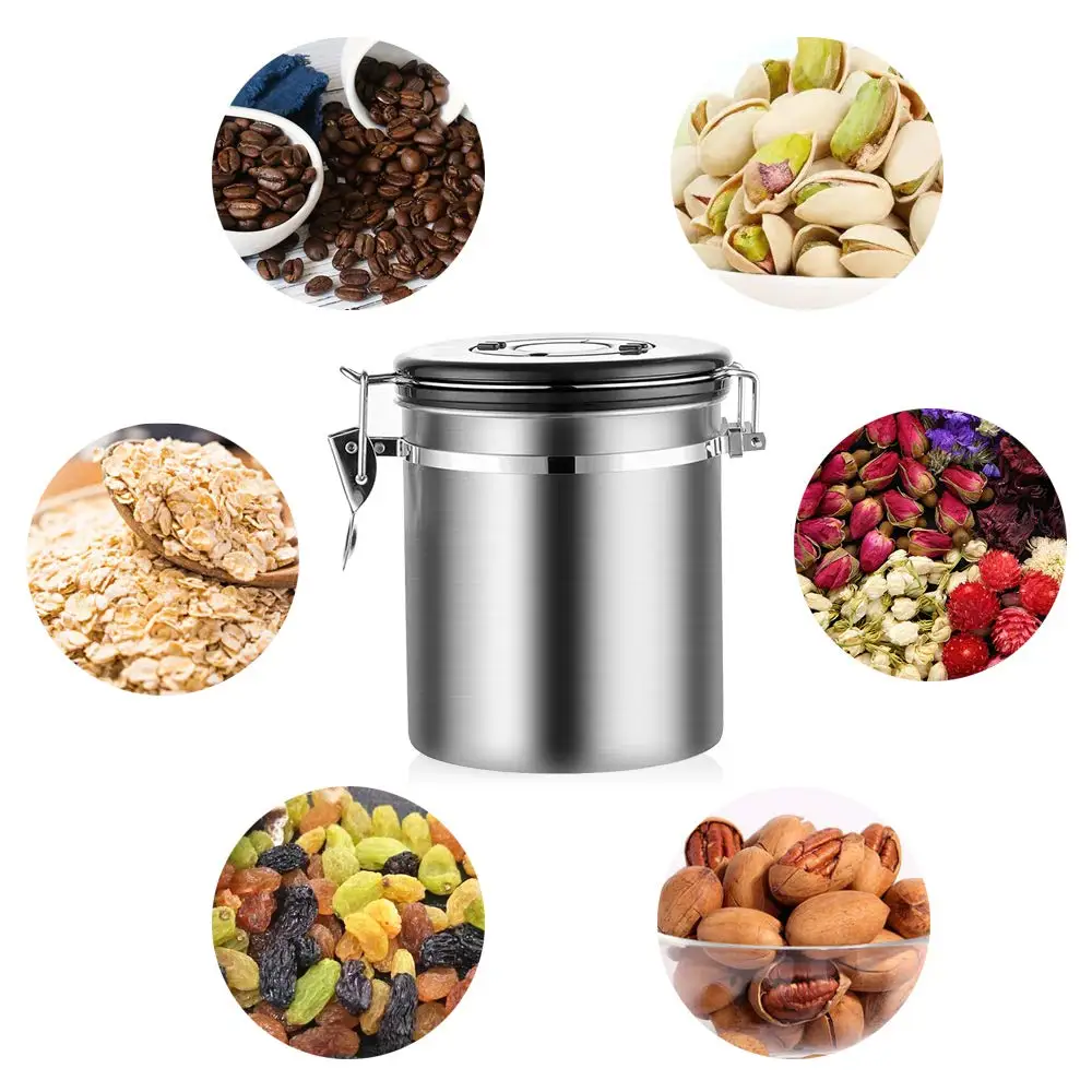 coffee canister with scoop