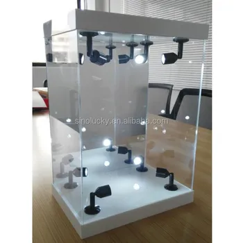 Master Light House Acrylic Display Case With Lighting Led Illuminated Product On Master Light House Acrylic Display Case With Lighting Led Illuminated Product On