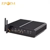 Fanless Windows 10 Intel Core I7 4500U 16GB RAM Dual LAN Dual HD Video Output Industrial Mini PC