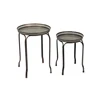 Economic Nesting BBQ Coffee Tray Side Table, moroccan brass tray coffee table