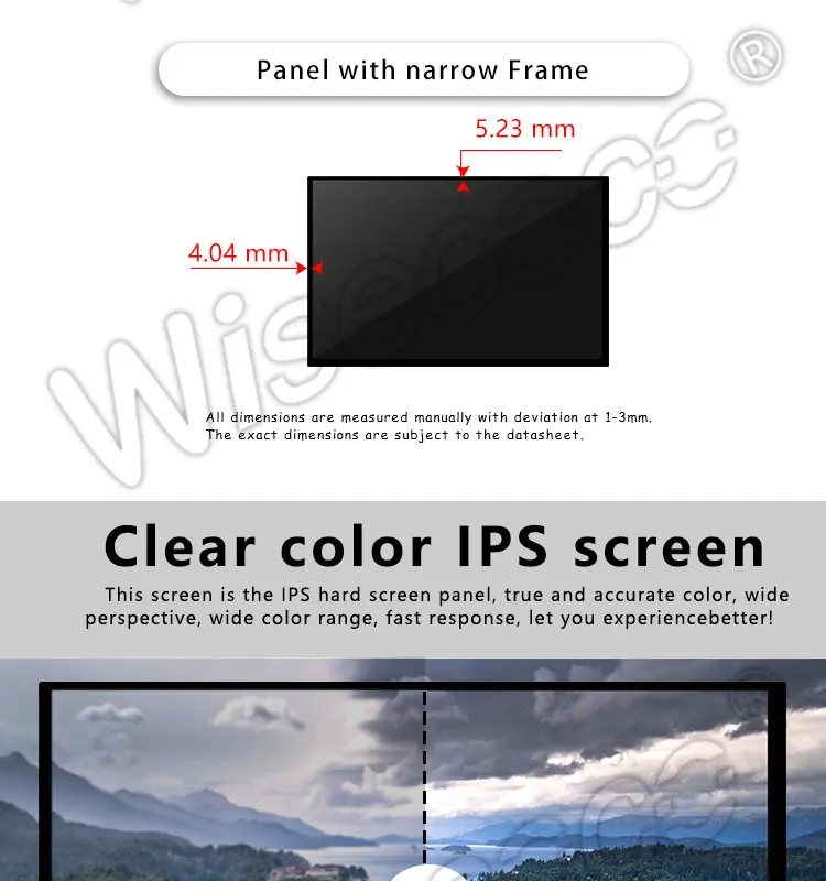 1000 Cd M2 Cd/m2 (cd/m2) Nits High Brightness 101 Inch Lvds Lcd Display
