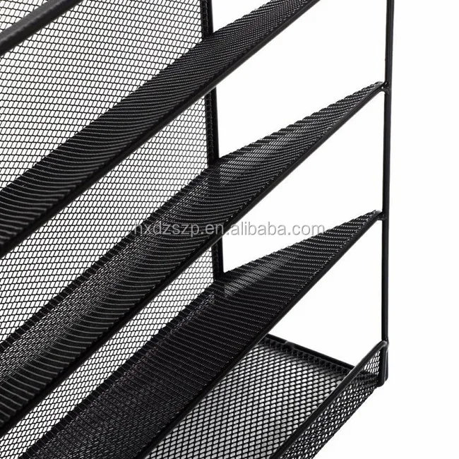Metal Mesh Literature Rack Organizer Magazine Rack Holder Buy Wire