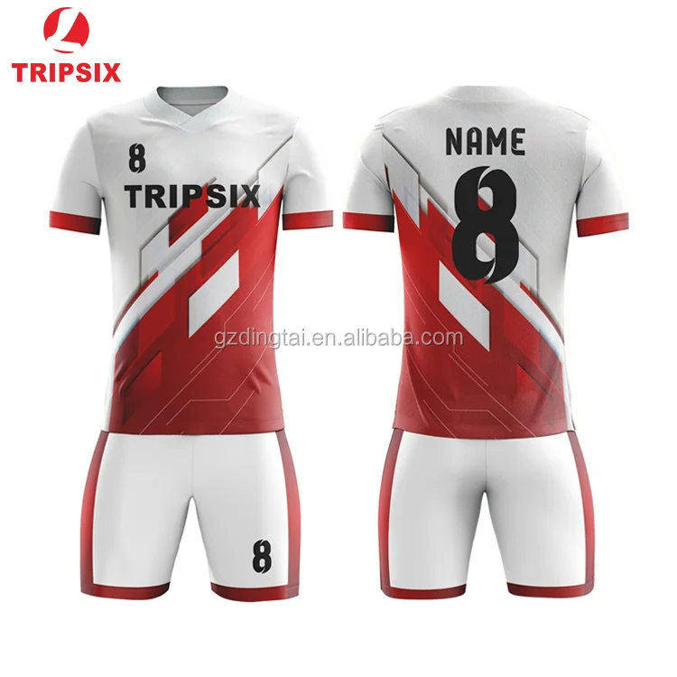 Trade Discount Light Weight Home And Away Heat Tight Fit Soccer Jersey Outlet For Children