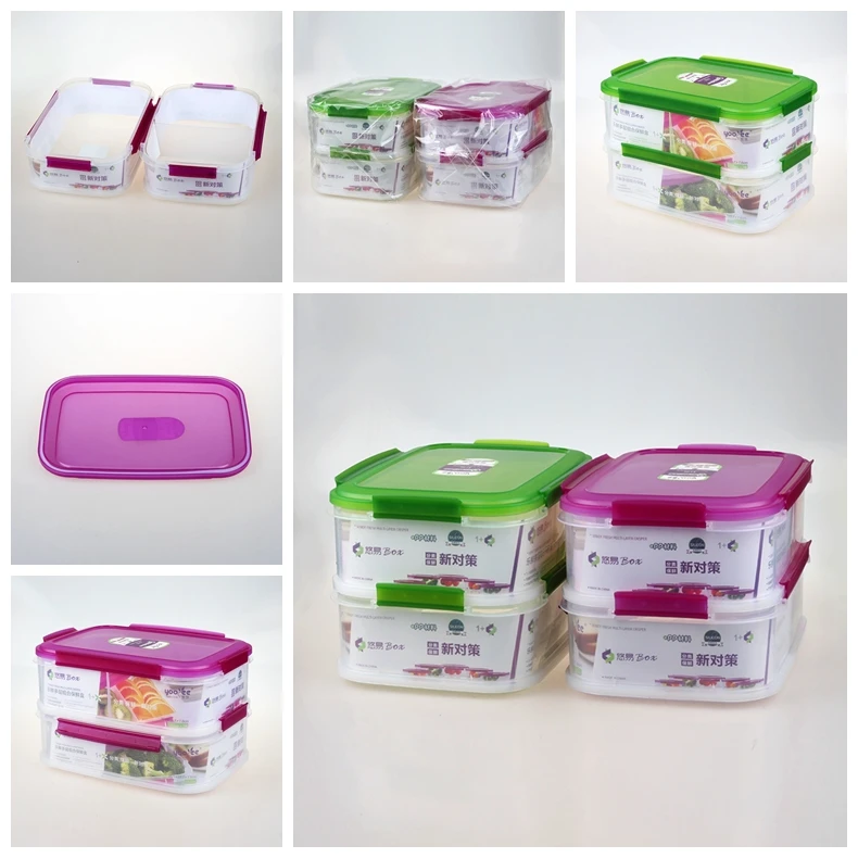 两层大2l制造1 2 3隔间可折叠塑料食品容器 Buy 可折叠塑料食品容器 塑料冷冻机食品容器 马来西亚塑料食品容器product On Alibaba Com