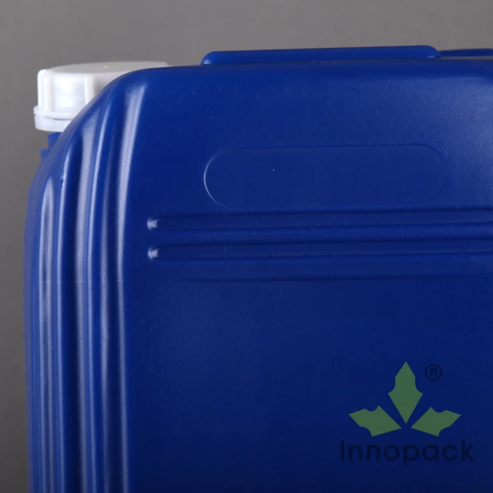 Plastic 25 Liter Containers Screw Cap Hdpe Jerry Can For Oil Packaging