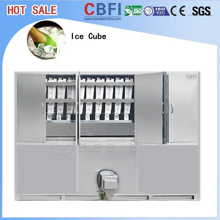 product-Guangzhou Icesoure cube ice Maker with ice bin stainless steel 304-CBFI-img-2