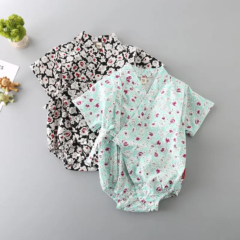 Grenouillere Pour Nouveau Ne Pyjama D Ete Pour Bebe A Manches Courtes Barboteuse A Motif Floral Vente En Gros Buy Barboteuse Florale Bebe Vetements Bebe Nouveau Ne Lit Bebe Nouveau Ne Product On Alibaba Com