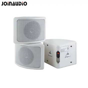 4 Coaxial Dual 2 Way Mountable Corner Sector Wall White