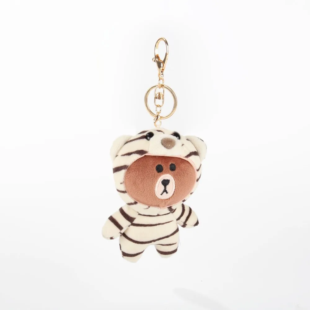 stuffed bear keychain