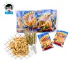 Fries Chips In Blue Plastic Bags Small Bag Chips Potato Chips