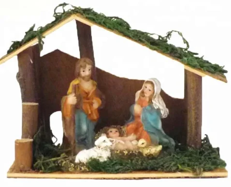 Christian Product Nativity Set Paintable Resin Figurines Nativity