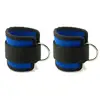 Ankle Straps For Cable Machines Premium Padded Double D Ring Ankle Cuffs For Gym Workouts Fitness Equipment