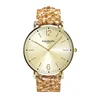 Chinese Factory Custom 40MM Convertible Leather Fashion Accessories Bling Leather Strap Watch