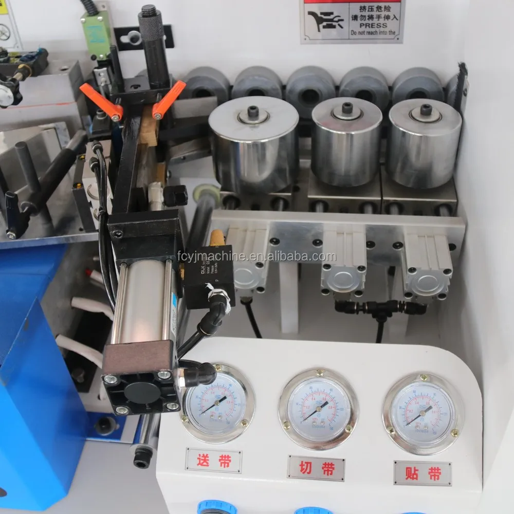 Automatic Changing Edge Tape Edge Banding Machine With Groove Notching