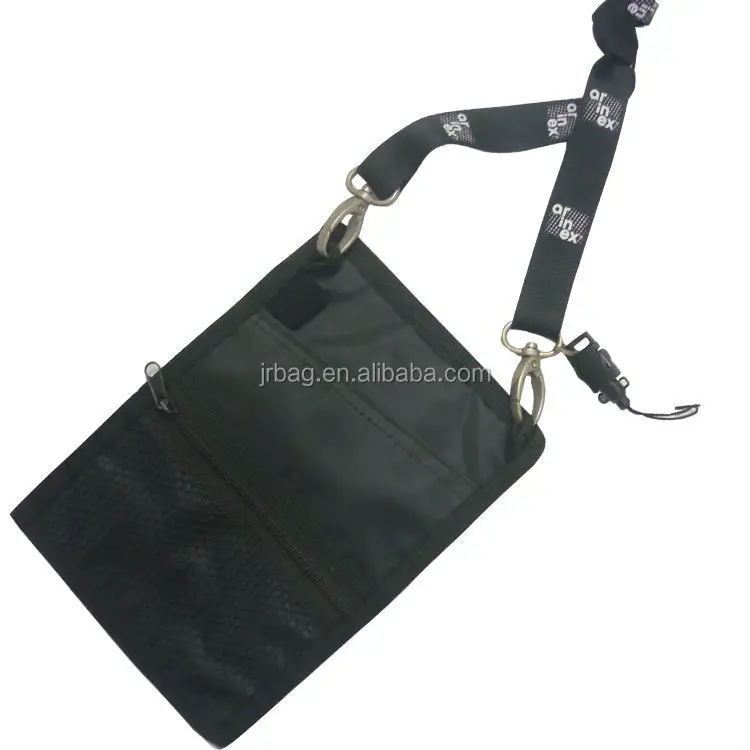 OEM ODM Factory Reusable Polyester Neck Bags ID Card Holder For Business