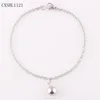 Simple Stainless Steel Bracelet With Ball