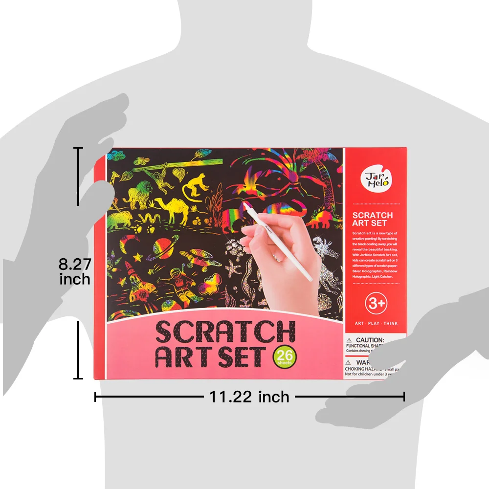 Scratch Art Notes Set Scratch Art Jumbo Set With Fun Buy Scratch Art