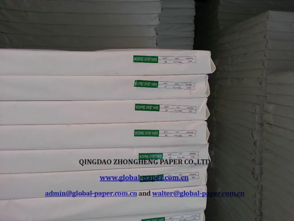 80gsm 61*86cm Offset Printing Paper Buy 61*86cm Offset Printing Paper