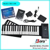 88 keys flexible piano keyboard lithium battery operated portable piano