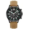 3 atm water resistant stainless steel case mans odm watches
