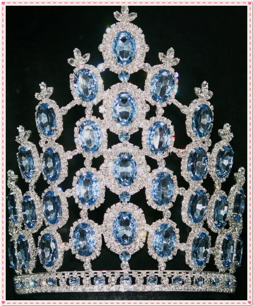 2016 beauty queen diamond pageant crown mc-062