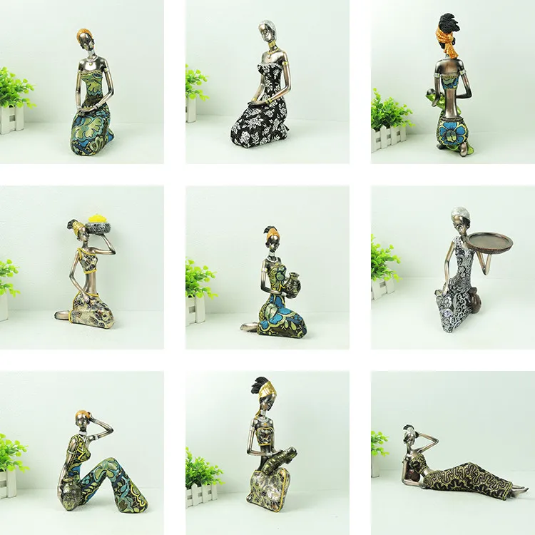 Resin African American Art Figurine Wholesale - Buy African American