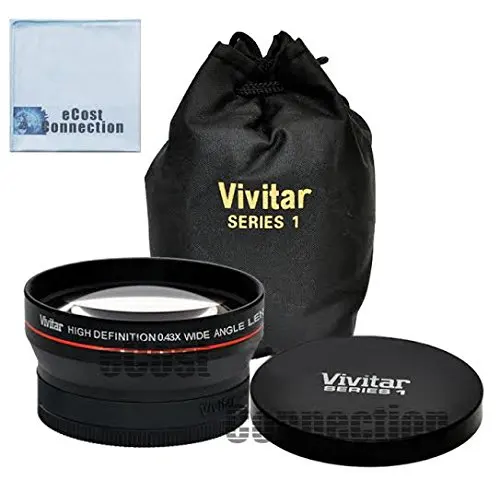 New 0.43x High Definition Wide Angle Conversion Lens for Fujifilm X100T Includes Necessary Lens Adapters