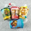 2019 new design glitter pvc sheet plastic double wall tumbler PS double wall cup with straw