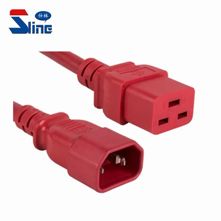 Iec 60320 C14 To C19 Female Power Cord Cable Used For Ups Pdu - Buy Iec ...